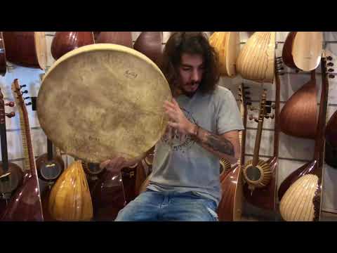 Professional Persian Daf Instrument AD-304 | Iranian Drum Erbane
