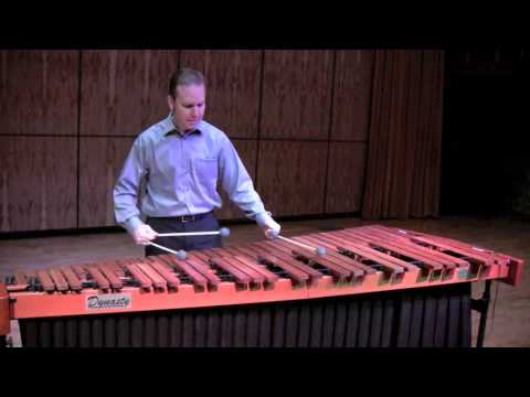 Marimba solo – &quot;A cricket sang and set the sun&quot; by Blake Tyson