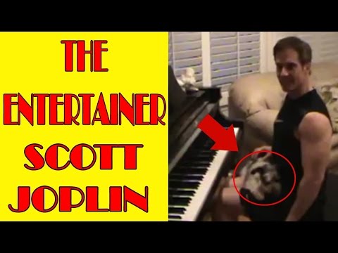 Scott Joplin &quot;The Entertainer&quot; - Performed on Piano by Don Puryear