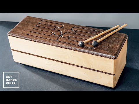 How to Make a Tongue Drum (or Log or Slit Drum)