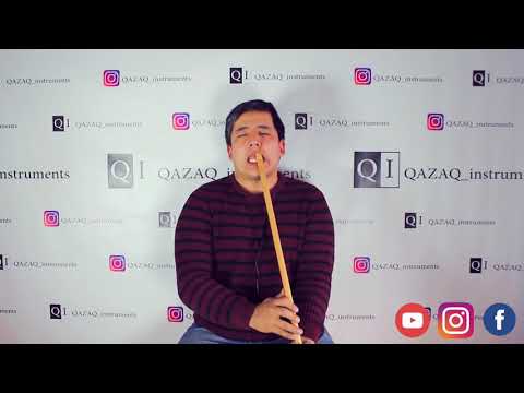 Сыбызгы. казахский музыкальный инструмент
