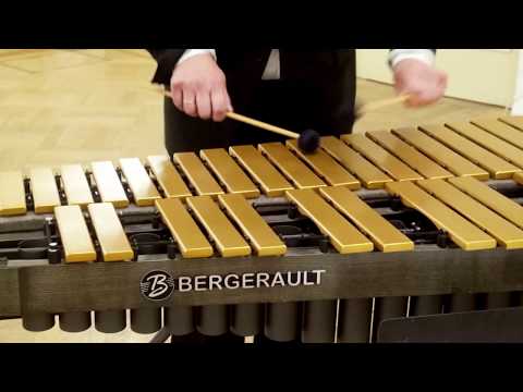 Vibraphone. Bach Sonata IV Allegro. Вибрафон Бержеро Bergerault.