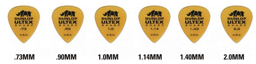 Overview of guitar picks