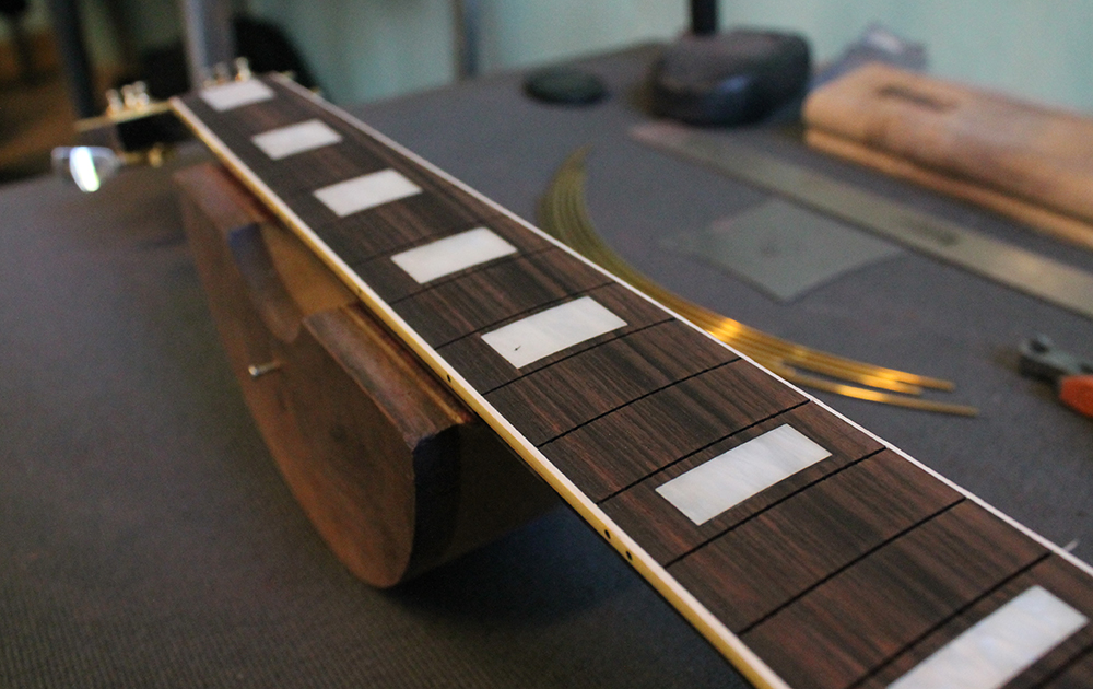 Changing Frets on an Acoustic Guitar