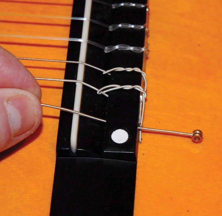Show you how to change guitar strings