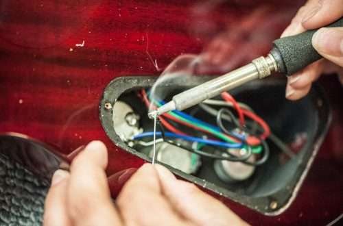 About desoldering an electric guitar