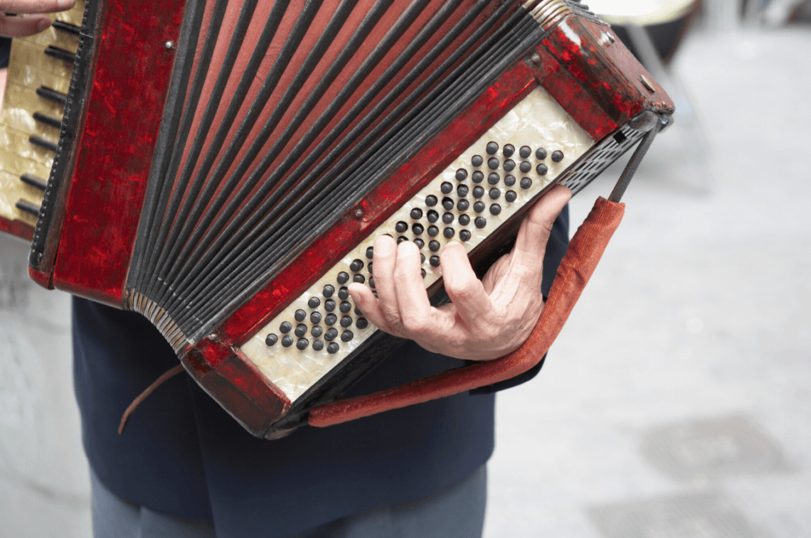 Akordeon sebagai salah satu instrumen paling serbaguna