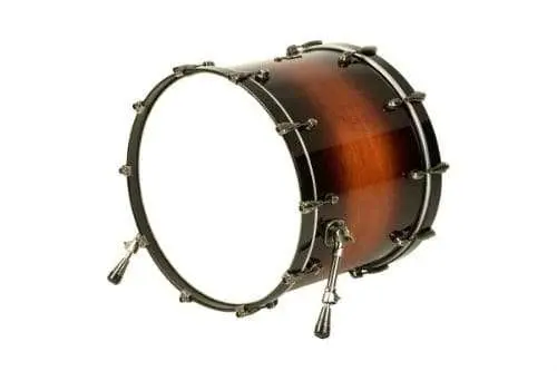 Bass drum: instrument composition, playing technique, use