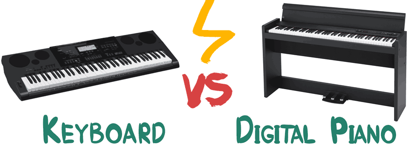 Kies 'n digitale klavier met 3 aanraakmeganika