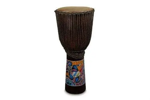 Djembe: deskripsyon enstriman an, konpozisyon, istwa, itilizasyon, teknik jwe