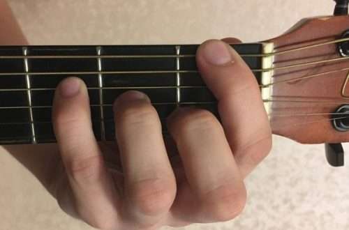 F chord without barre
