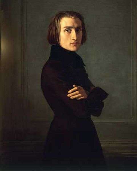 pianist Franz Liszt
