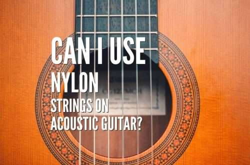 Vind uit of jy nylon snare op 'n akoestiese kitaar kan sit