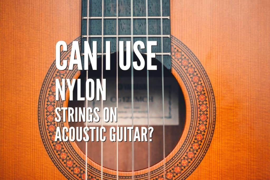 पता लगाएँ कि क्या आप एक ध्वनिक गिटार पर नायलॉन के तार लगा सकते हैं
