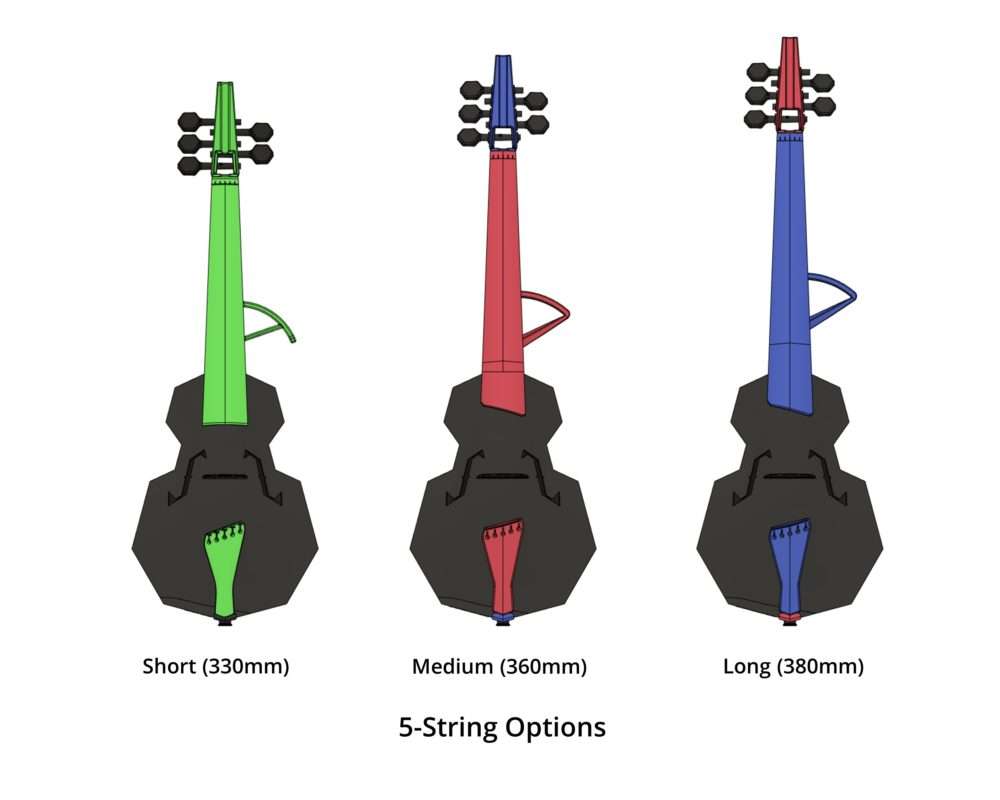 फाइव-स्ट्रिंग वायलिन: वाद्य रचना, उपयोग, वायलिन और वायलिन से अंतर