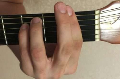FM chord on guitar: how to put and clamp, fingering