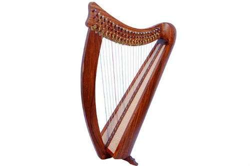 Harfa: opis instrumenta, kompozicija, zvok, zgodovina nastanka