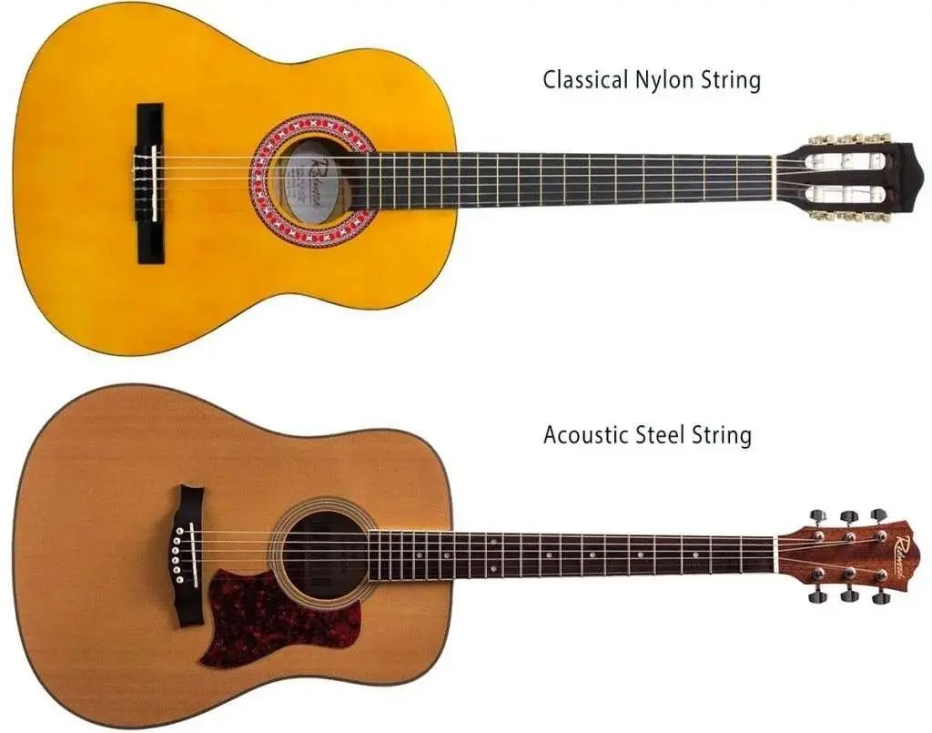 In che modo una chitarra classica è diversa da una acustica?