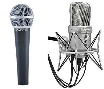 How to choose a microphone? Types of microphones