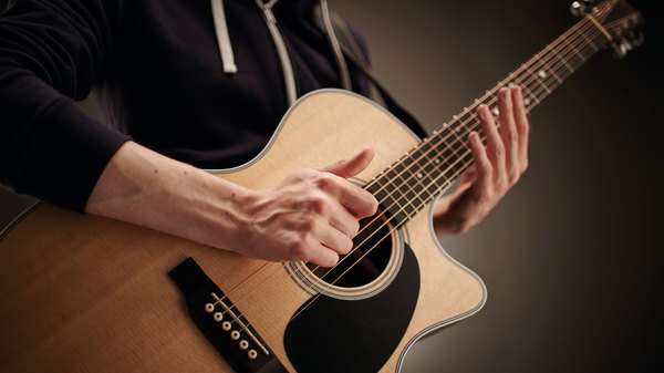 How to play left-handed guitar or left-handed guitar