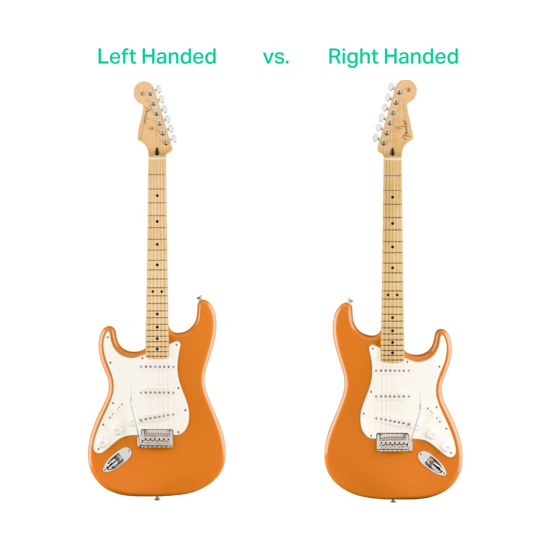 How to play left-handed guitar or left-handed guitar