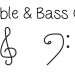 Let&#8217;s talk about treble and bass clefs