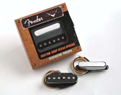 Pickups in an electric guitar