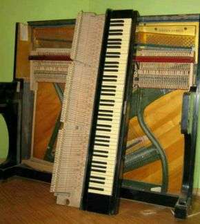 How to disassemble a piano