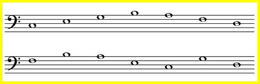Recording notes of different octaves in the bass clef