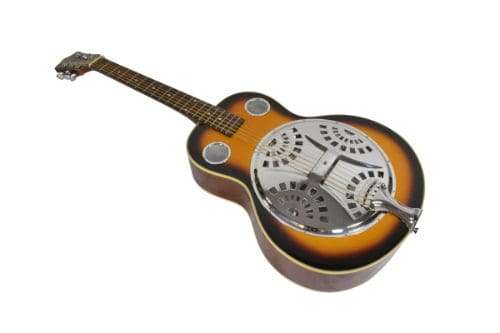 Resonator guitar: instrument composition, use, sound, build