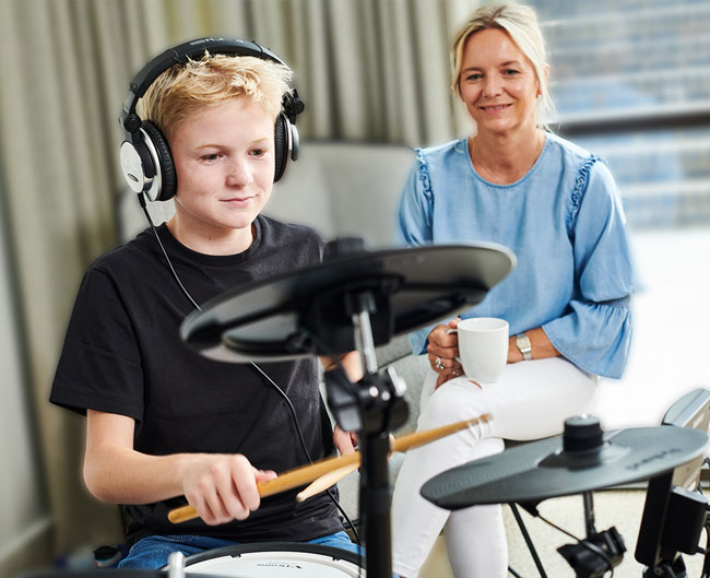Choosing a drum kit for a child