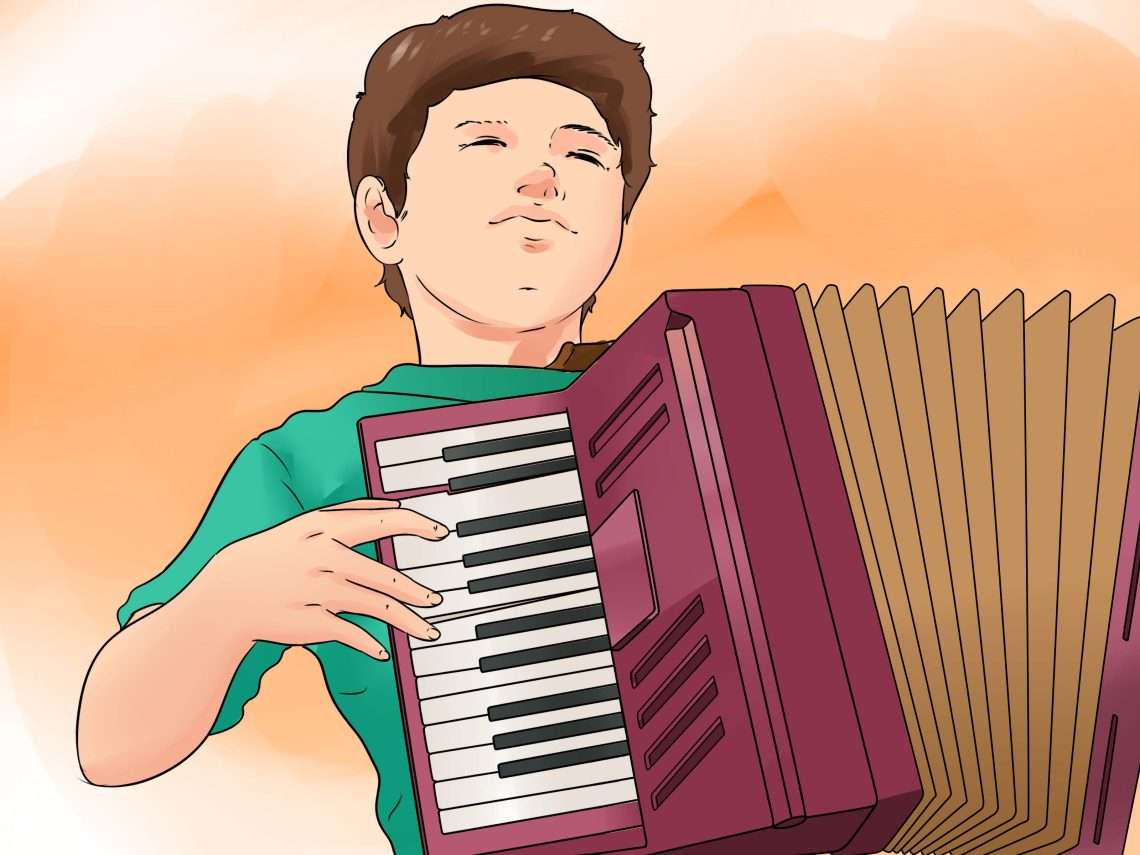 Le confort de jouer de l'accordéon