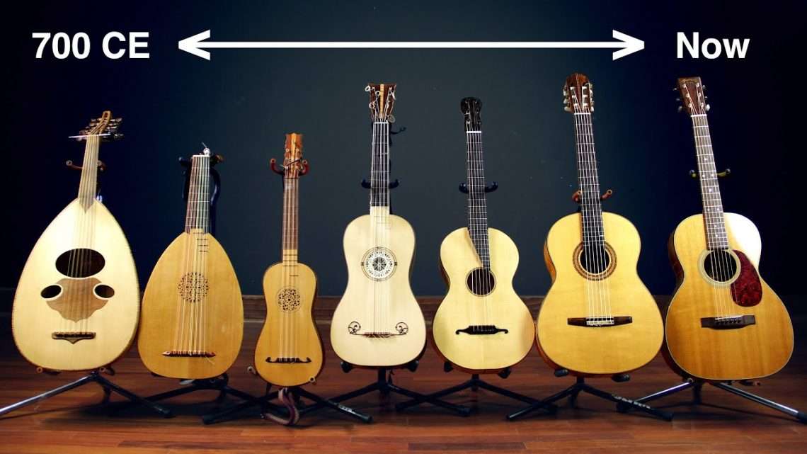 The history of creation, the emergence of the guitar