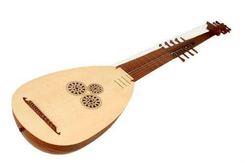 Theorba: description of the instrument, design, history, playing technique