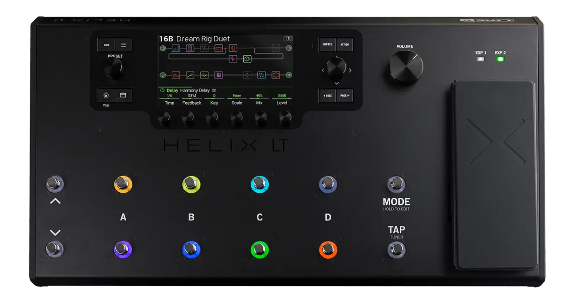 Versatile, modèn, pafè - Line 6 Helix LT!