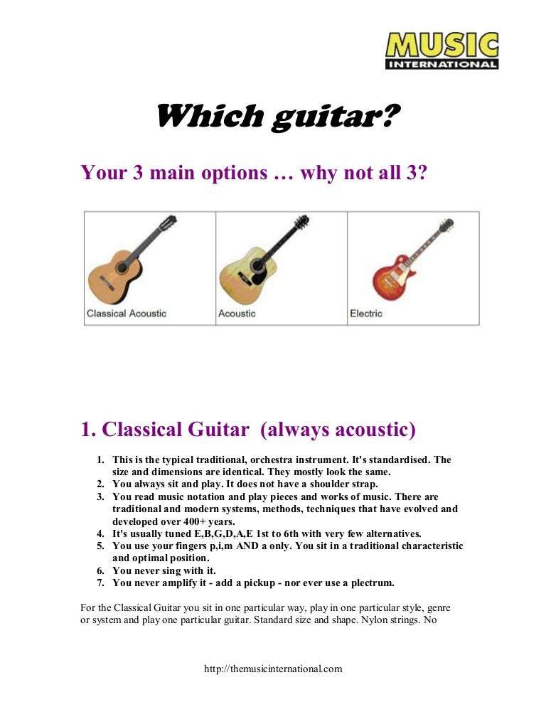 Which guitar should I start with?